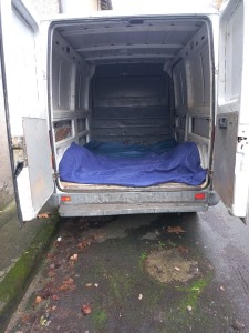 Photo de galerie - Capacité du camion avec les couvertures spécial pour déménagement