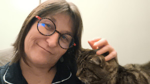 Photo de galerie - C'est moi et un de mes chats 
