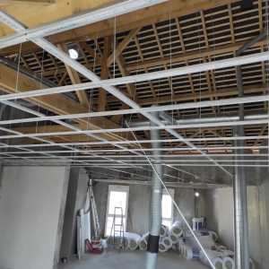 Photo de galerie - Préparation le plafonde pour isolation