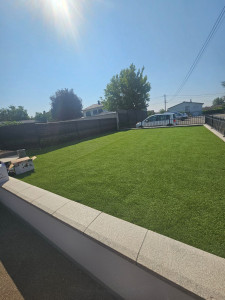 Photo de galerie - Gazon synthétique 