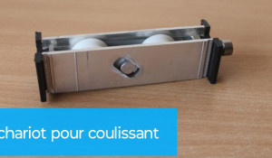 Photo de galerie - Chariot (roulette) pour coulissant..