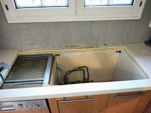 Photo de galerie - Changement évier cuisine 