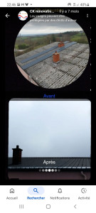 Photo de galerie - Couverture  bac acier  