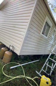 Photo de galerie - Nettoyage de mobil home au karsher 