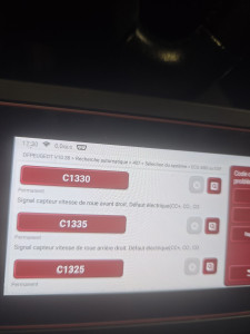 Photo de galerie - Diagnostic complet effacement de défaut recherche de panne 
