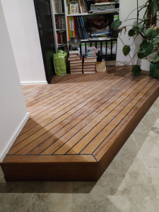 Photo de galerie - Pose de parquet - Revêtement de sol