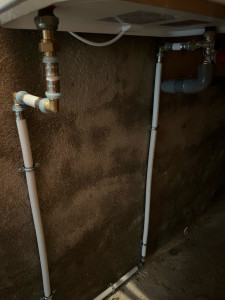 Photo de galerie - Installation chauffe eau extra plat 
