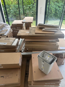 Photo de galerie - Livraison des meubles IKEA 