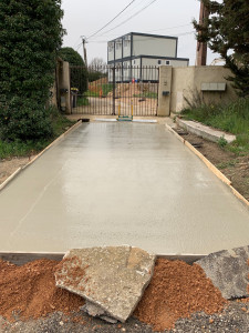 Photo de galerie - Dalle béton