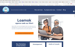 Photo de galerie - Site web de la société Loamok