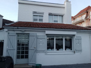 Photo de galerie - Façade remise en peinture sainte cecile