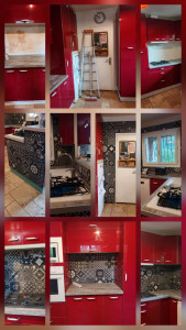 Photo de galerie - Pose faïence cuisine