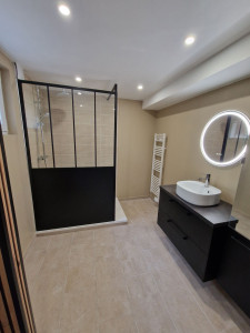 Photo de galerie - Création d'une salle de douche.