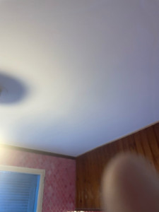 Photo de galerie - Mise en peinture d un plafond en Placo BA13 