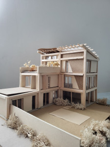 Photo de galerie - Maquette réalisée lors de mes études 