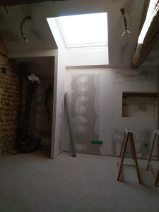 Photo de galerie - Bande placo