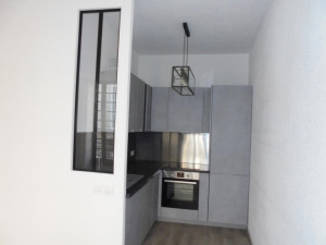 Photo de galerie - Pose de parquet + pose de verrière + pose de cuisine 