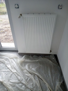 Photo de galerie - Installation nouveau radiateur 