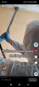 Photo de galerie - Traitement punaises de lit vapeur professionnel haute température 