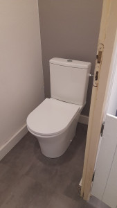 Photo de galerie - Pose d un toilette