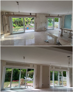 Photo de galerie - Travaux de Plâtrerie 