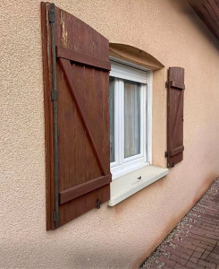 Photo de galerie - Rénovation volets