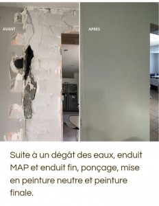 Photo de galerie - Plâtrerie - Murs - Plafonds