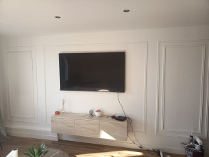 Photo de galerie - Pose moulures