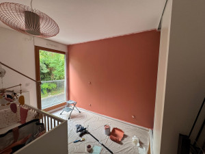 Photo de galerie - Réalisation de peinture dans une chambre d’enfant 