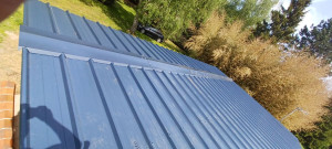 Photo de galerie - Pose de bac acier 