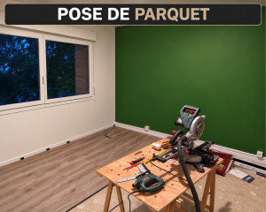 Photo de galerie - Pose de parquet - Revêtement de sol