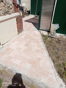 Photo de galerie - Pose pavé 

