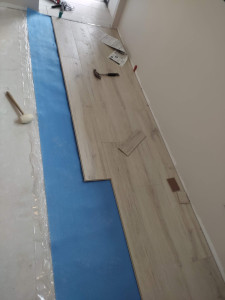 Photo de galerie - Pose de parquet - Revêtement de sol