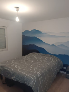 Photo de galerie - Tapisserie panoramique 