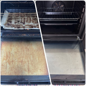 Photo de galerie - Nettoyage d’un four