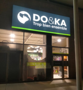 Photo de galerie - Installation électrique complète au magasin DO&KA à Colombiers (34)