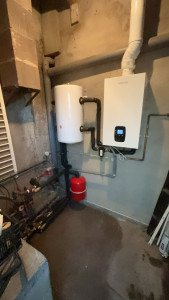 Photo de galerie - Installation chaudière gaz