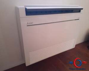 Photo de galerie - Installation Console Murale Mitsubishi 
