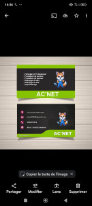 Photo de galerie - Carte de visite 