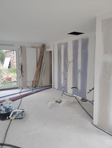 Photo de galerie - Mise en peinture ( en cours) Maison Neuve
