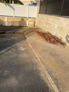 Photo de galerie - Chargement et évaluation de gravats 