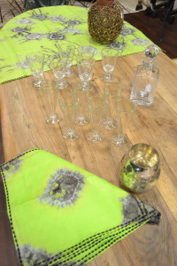 Photo de galerie - Nappe et serviettes 