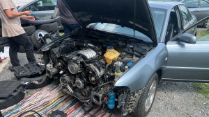 Photo de galerie - Remplacement du kit distribution sur cette audi a4 b5 en v6 2.4l