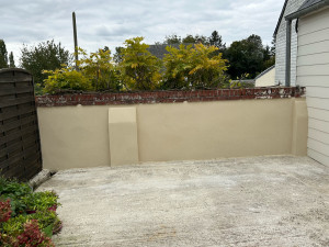 Photo de galerie - Application d’un enduit 