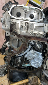 Photo de galerie - Remplacement chaîne de distribution 