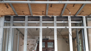 Photo de galerie - Création de cloisons 