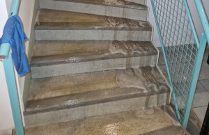 Photo de galerie - Nettoyage dans un syndic 

nettoyage et décapage des escaliers 