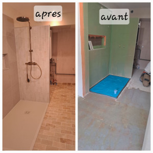 Photo de galerie - Création sdb 