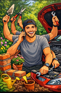 Photo de galerie - Meca automobile et multitâche placo peinture maçonnerie 