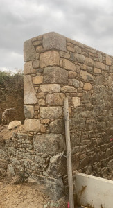 Photo de galerie - Tête de murs en pierre 